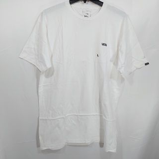 ヴァンズ(VANS)の【L】VANS バンズ/半袖Tシャツ/レフトチェストロゴ/ホワイト(Tシャツ/カットソー(半袖/袖なし))