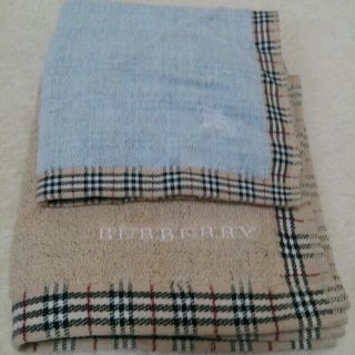 バーバリー(BURBERRY)のみい様専用！バーバリータオルハンカチ(ハンカチ)