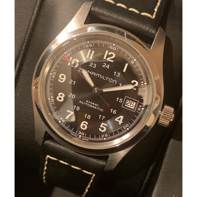 Hamilton(ハミルトン)の【美品】ハミルトン　Hamilton カーキ KHAKI 自動巻　H704450 メンズの時計(腕時計(アナログ))の商品写真