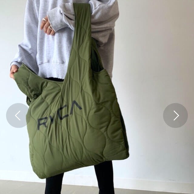 RVCA(ルーカ)のRVCA ルーカ canal jean キルティングショッパー バッグ  レディースのバッグ(トートバッグ)の商品写真