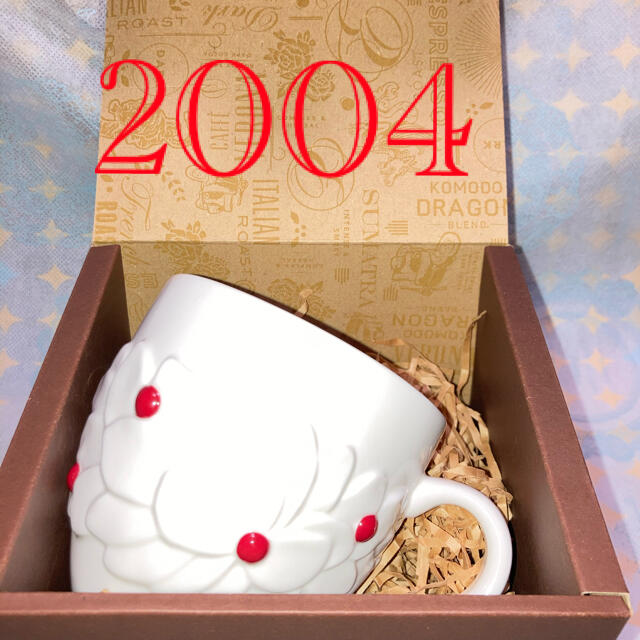Starbucks Coffee(スターバックスコーヒー)のスターバックス  コレクター垂涎　超希少数量レア　2004 花　マグカップ キッズ/ベビー/マタニティの授乳/お食事用品(マグカップ)の商品写真