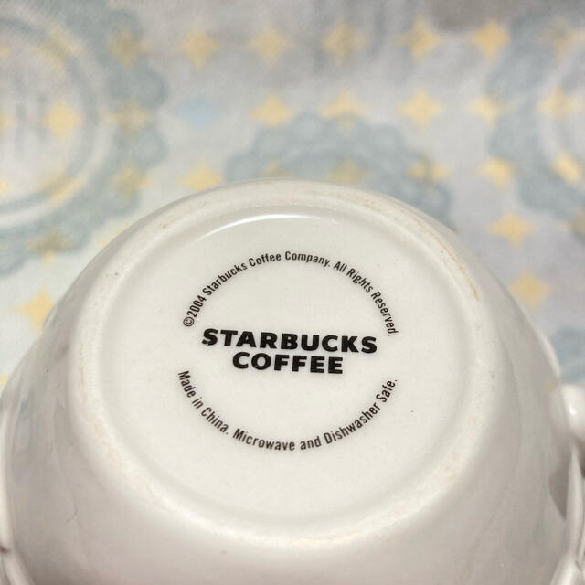 Starbucks Coffee(スターバックスコーヒー)のスターバックス  コレクター垂涎　超希少数量レア　2004 花　マグカップ キッズ/ベビー/マタニティの授乳/お食事用品(マグカップ)の商品写真