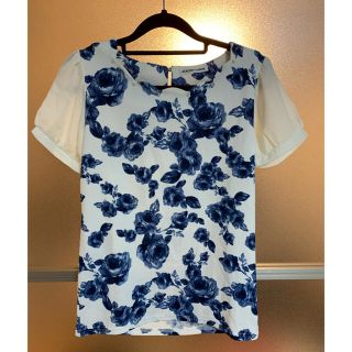 シマムラ(しまむら)の美品♡しまむら購入清楚系トップス♡M(カットソー(半袖/袖なし))