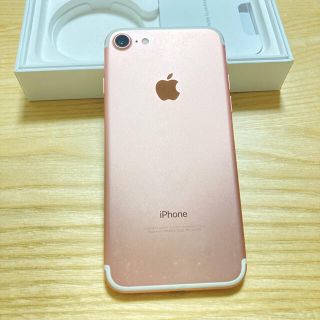 アップル(Apple)のタコガーリック様専用   iPhone7 ピンク 128GB(スマートフォン本体)