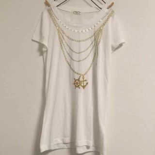 ルクールブラン(le.coeur blanc)のルクールブラン☆だまし絵Tシャツ(Tシャツ(半袖/袖なし))