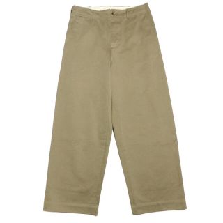 AURALEE WASHED FINX CHINO WIDE PANTS(チノパン)