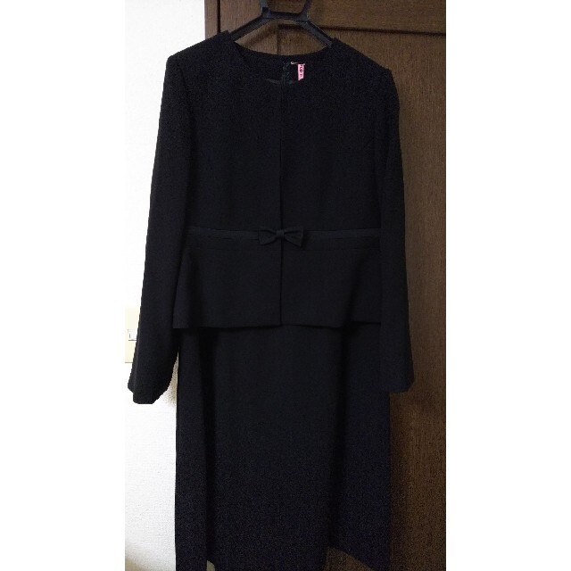 大きいサイズ ブラックフォーマル レディースのフォーマル/ドレス(礼服/喪服)の商品写真