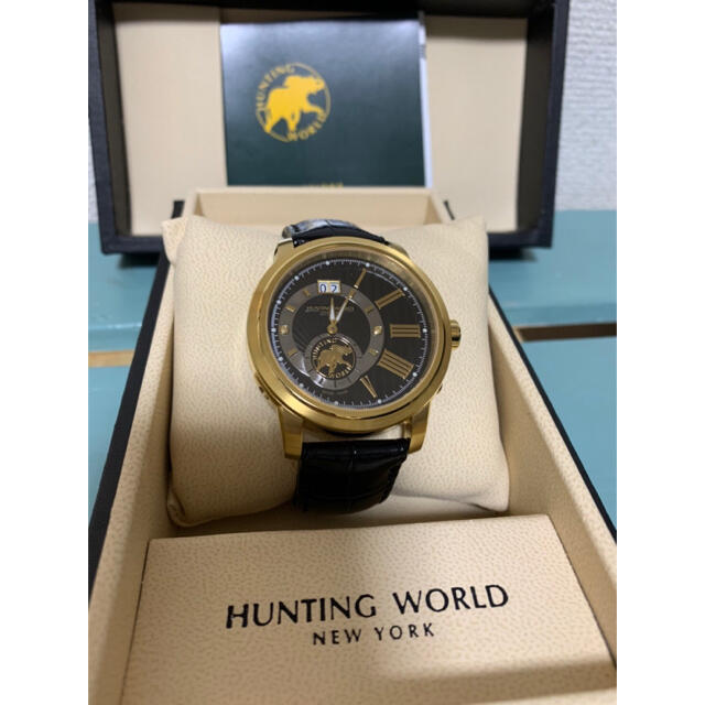 HUNTING WORLD(ハンティングワールド)の値下げ‼︎ハンティングワールド☆腕時計！ メンズの時計(腕時計(アナログ))の商品写真