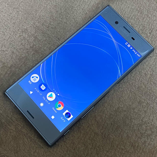 simフリーXperia XZs 602SO ブルー 美品