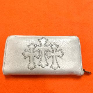 クロムハーツ(Chrome Hearts)の激安‼︎本物!！！セメタリークロス  財布 ウォレット　チェーン　キーチェーン (長財布)