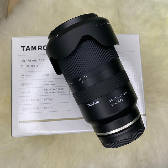 TAMRON(タムロン)のTAMRON 28-75mm F/2.8 Di Ⅲ RXD スマホ/家電/カメラのカメラ(レンズ(ズーム))の商品写真