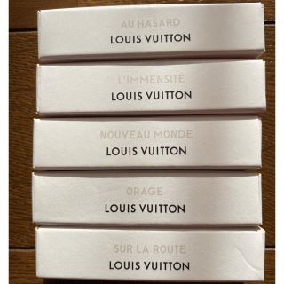 ルイヴィトン(LOUIS VUITTON)のルイヴィトン 香水 サンプル メンズ 5本 各2ml(香水(男性用))