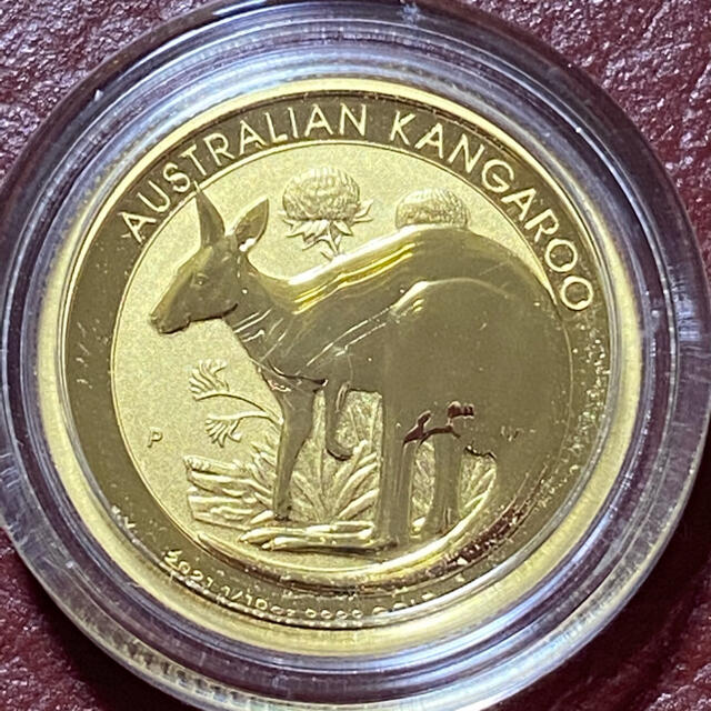 2021 カンガルー金貨1/10オンス クリアケース付 | asace.co.nz
