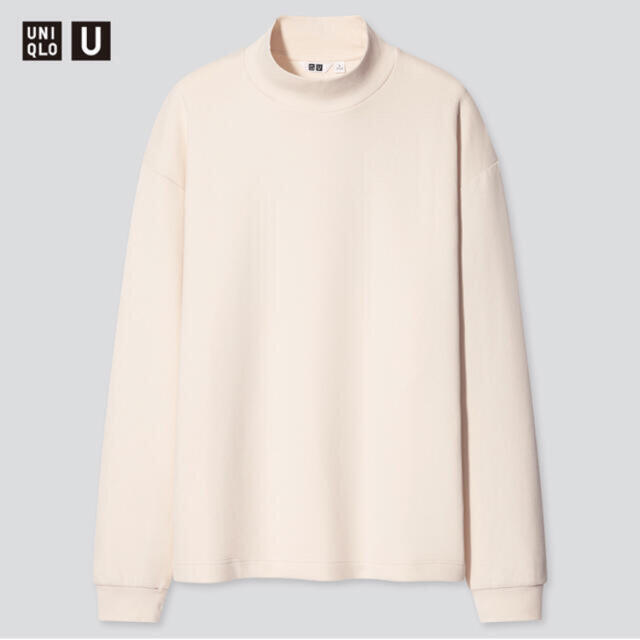 UNIQLO(ユニクロ)のユニクロU モックネックプルオーバー メンズのトップス(Tシャツ/カットソー(七分/長袖))の商品写真