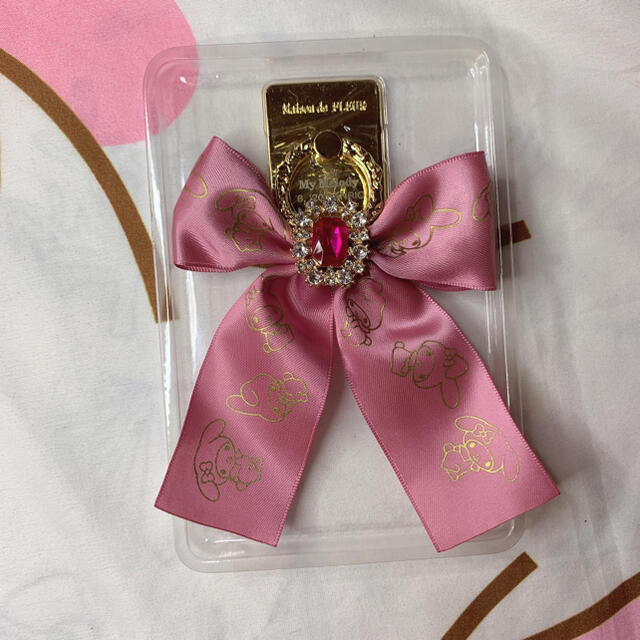 Maison de FLEUR(メゾンドフルール)の☆○いちご◯☆様専用 メゾンドフルール ビジューリボンスマホリング マイメロ レディースのアクセサリー(チャーム)の商品写真
