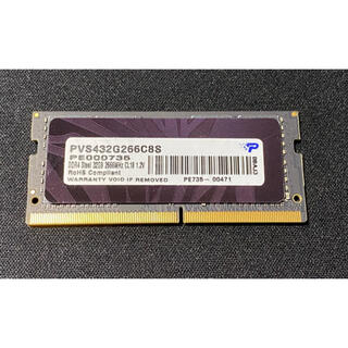Patriot 32GB メモリ　1枚　DDR4 ＰＣ４　永久保証　動作確認済(ノートPC)
