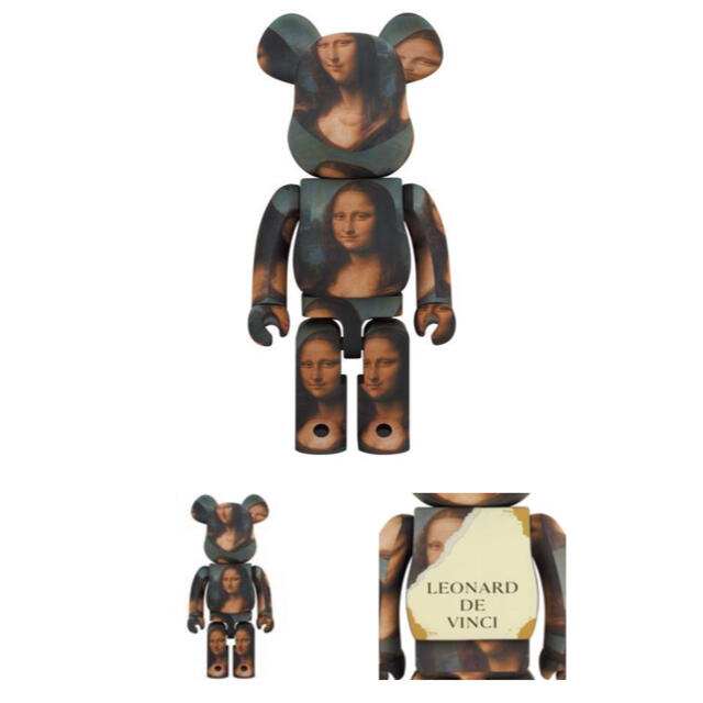 MEDICOM TOY(メディコムトイ)のBE@RBRICK LEONARDDEVINCI Mona Lisa 1000% エンタメ/ホビーのフィギュア(その他)の商品写真