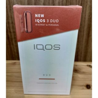 アイコス(IQOS)の廃盤色 新品未使用 未開封 未登録 IQOS アイコス DUO 本体(タバコグッズ)