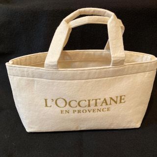 ロクシタン(L'OCCITANE)のロクシタン　L'OCCITANE フェルト　トートバッグ　チャーム付　新品(ノベルティグッズ)