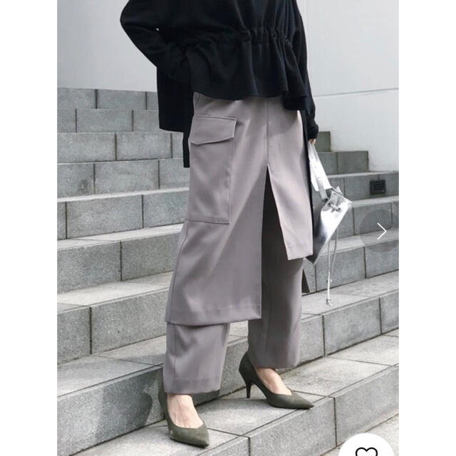 AMERI SKIRT LAYERED PANTSレディース