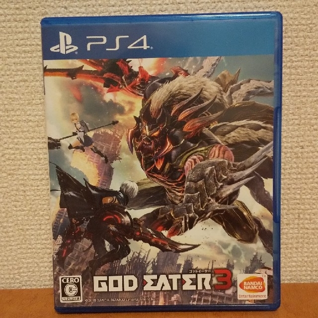 PlayStation4(プレイステーション4)のGOD EATER 3（ゴッドイーター3） PS4 エンタメ/ホビーのゲームソフト/ゲーム機本体(家庭用ゲームソフト)の商品写真