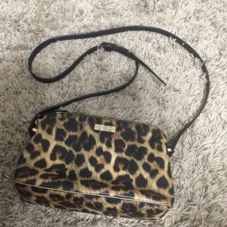 kate spade new york - ケイトスペードヒョウ柄ショルダーバックの通販