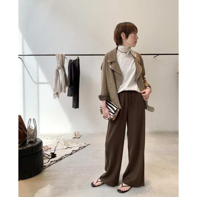 在庫有り 即納 定価37400 【SHAINA MOTE/シャイナモート】 WIDE パンツ