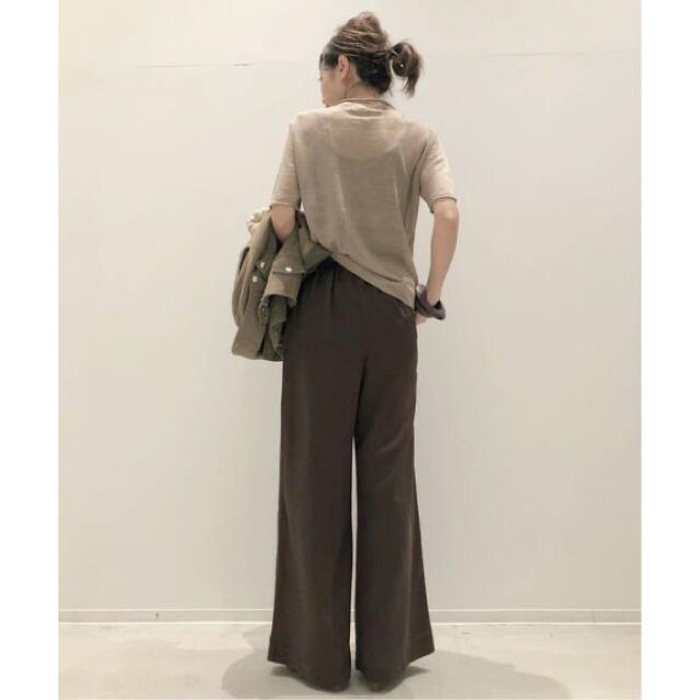 在庫有り 即納 定価37400 【SHAINA MOTE/シャイナモート】 WIDE パンツ