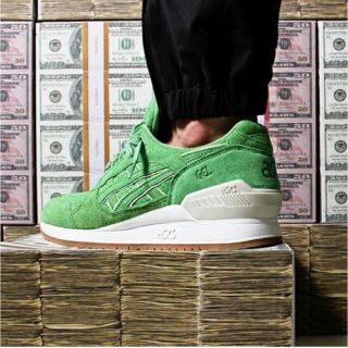 アシックス(asics)のasics × CONCEPTS GEL-RESPECTORGREEN(スニーカー)