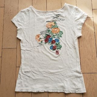 タケオキクチ(TAKEO KIKUCHI)の和柄  刺繍Tシャツ(TAKEO KIKUCHI)(Tシャツ(半袖/袖なし))