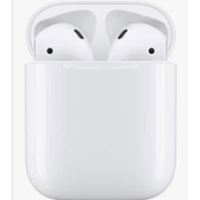 Apple(アップル)のAirPods (第二世代) 新品•未使用 スマホ/家電/カメラのオーディオ機器(ヘッドフォン/イヤフォン)の商品写真