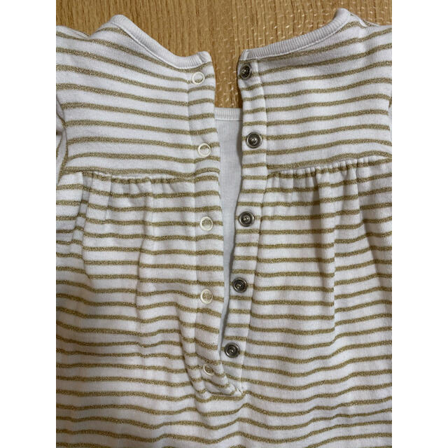 PETIT BATEAU(プチバトー)のプチバトー　ワンピース ロンパース 女の子　70 キッズ/ベビー/マタニティのベビー服(~85cm)(ロンパース)の商品写真