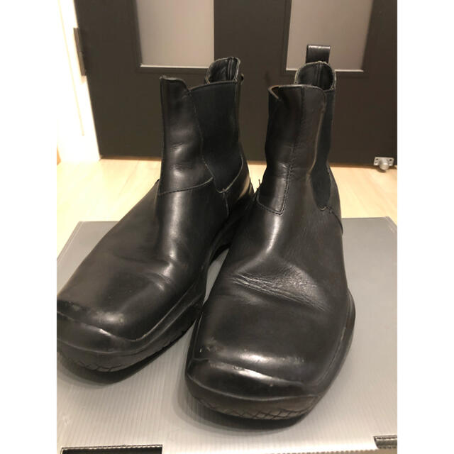 225cm表記サイズプラダ PRADA ブーツ
 サイドゴアブーツ ブラック