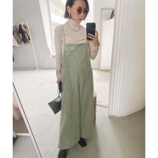 アメリヴィンテージ(Ameri VINTAGE)のアメリヴィンテージ　CORDUROY STITCH SALOPETTE(サロペット/オーバーオール)