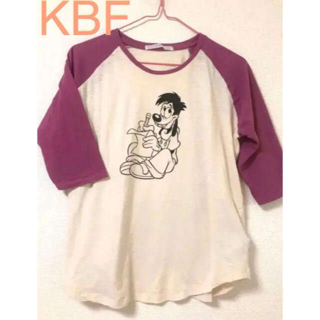 KBF(ケービーエフ)のKBF × ディズニーコラボラグランT レディースのトップス(Tシャツ(長袖/七分))の商品写真