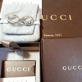 グッチ(Gucci)のGUCCI　silverリングセット(リング(指輪))