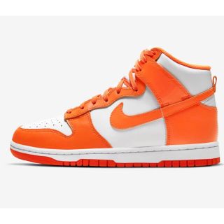 ナイキ(NIKE)のNIKE DUNK HIGH "ORANGE BLAZE" 24.5(スニーカー)