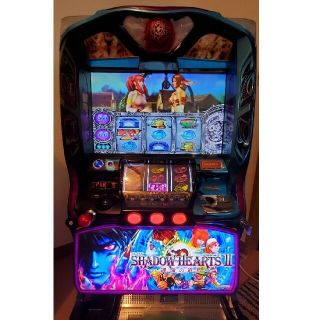 ユニバーサルエンターテインメント(UNIVERSAL ENTERTAINMENT)のパチスロ　中古　実機　シャドウハーツ２運命の道標(パチンコ/パチスロ)