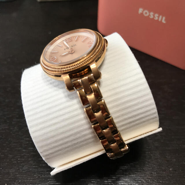 FOSSIL(フォッシル)のFOSSIL フォッシル　レディース腕時計　ピンクゴールド レディースのファッション小物(腕時計)の商品写真