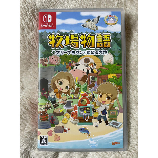 Nintendo Switch(ニンテンドースイッチ)の牧場物語 オリーブタウンと希望の大地 Switch エンタメ/ホビーのゲームソフト/ゲーム機本体(家庭用ゲームソフト)の商品写真