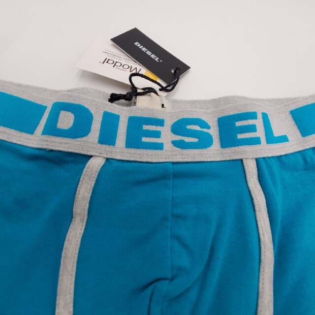 DIESEL(ディーゼル)のグラップラーまさ様専用 ディーゼル メンズボクサーパンツ サイズMブルー メンズのアンダーウェア(ボクサーパンツ)の商品写真