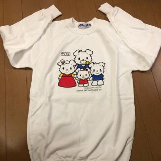 ミズノ(MIZUNO)のトレーナー　未試着　レトロ　ミズノ mizuno  キャラ　白　原宿系(Tシャツ/カットソー)