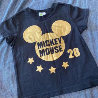 ディズニー(Disney)の#0789 95cm ディズニー　ミッキー　半袖　トップス(Tシャツ/カットソー)