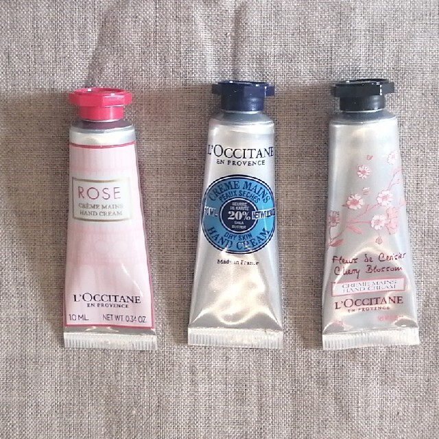 L'OCCITANE(ロクシタン)のロクシタンハンドクリーム　3本セット コスメ/美容のボディケア(ハンドクリーム)の商品写真