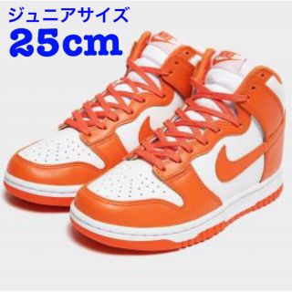 ナイキ(NIKE)のNIKE ダンク　High ジュニアシューズ　25センチ　新品未使用(スニーカー)