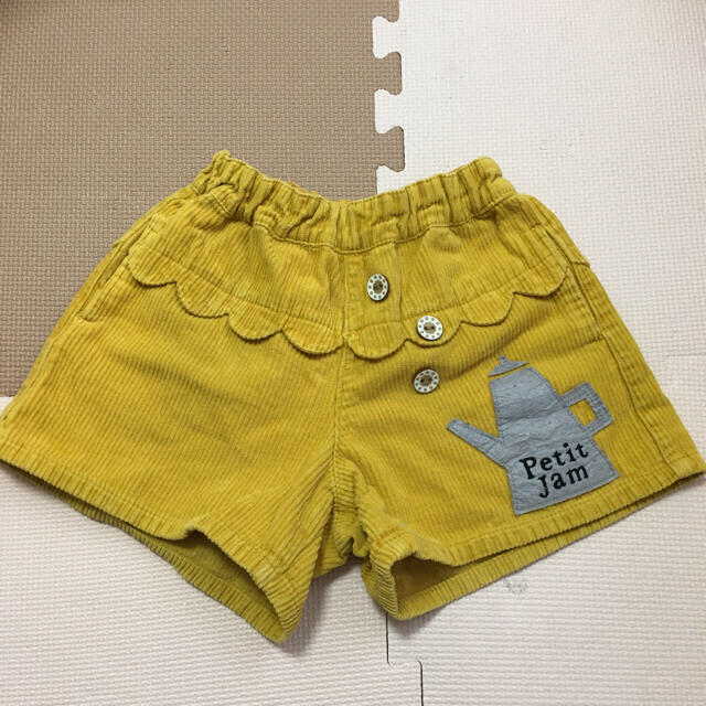 Petit jam(プチジャム)のゆめ様　コーデュロイ　キュロットパンツ　2点 キッズ/ベビー/マタニティのキッズ服女の子用(90cm~)(パンツ/スパッツ)の商品写真