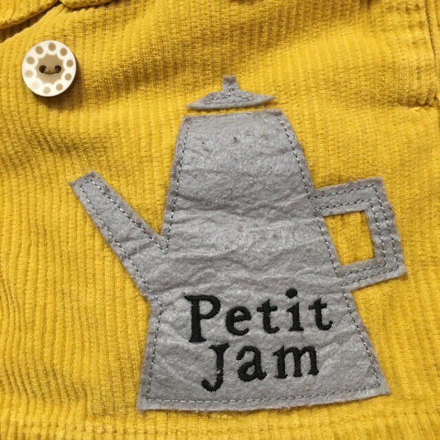 Petit jam(プチジャム)のゆめ様　コーデュロイ　キュロットパンツ　2点 キッズ/ベビー/マタニティのキッズ服女の子用(90cm~)(パンツ/スパッツ)の商品写真