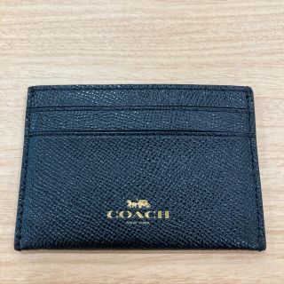 コーチ(COACH)のCOACH コーチ　カードケース　7日間使用してます(パスケース/IDカードホルダー)