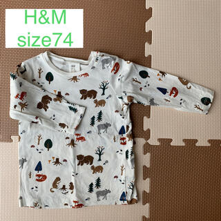 エイチアンドエム(H&M)のロングTシャツ(Ｔシャツ)