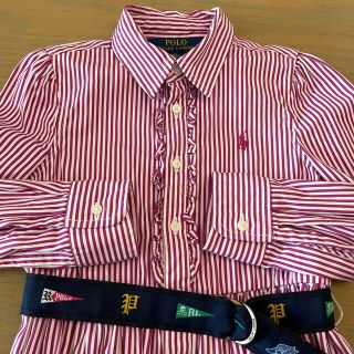 ポロラルフローレン(POLO RALPH LAUREN)のkids シャツワンピース(ワンピース)